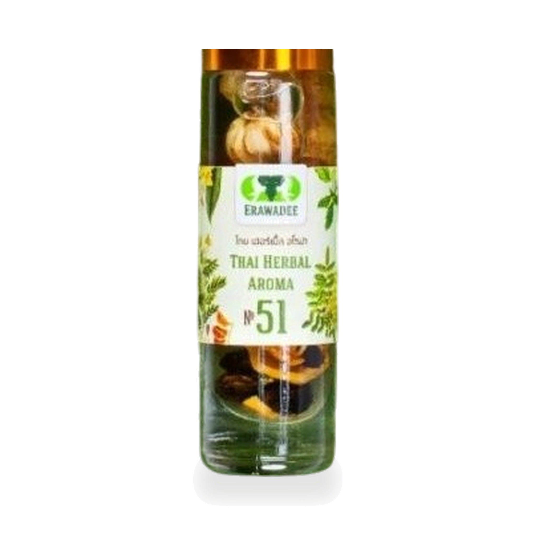 Erawadee No.51 Ya Dom Herbal Inhaler Roll-On ‚ 5 ml
