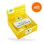 Erawadee No.7 Ya Mong Sud Pai Yellow Plai Herbal Balm Sports for Muscle Recovery 50 g