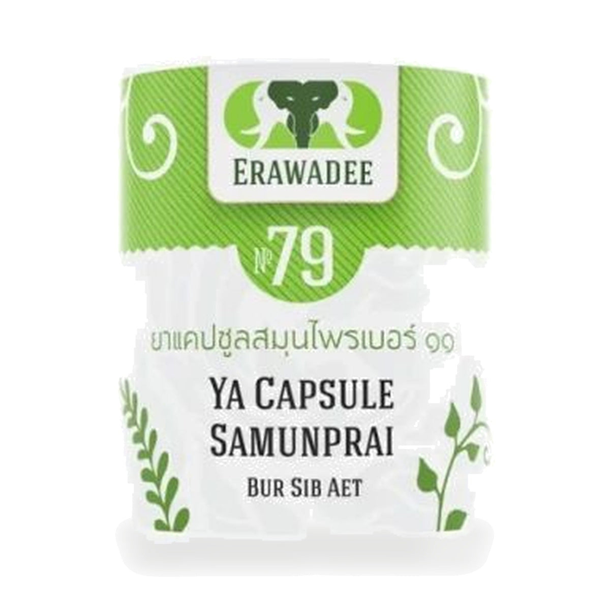 Erawadee No.79 Samunphrai Ber Sip Et Capsules 600mg ‚ 100 Capsules