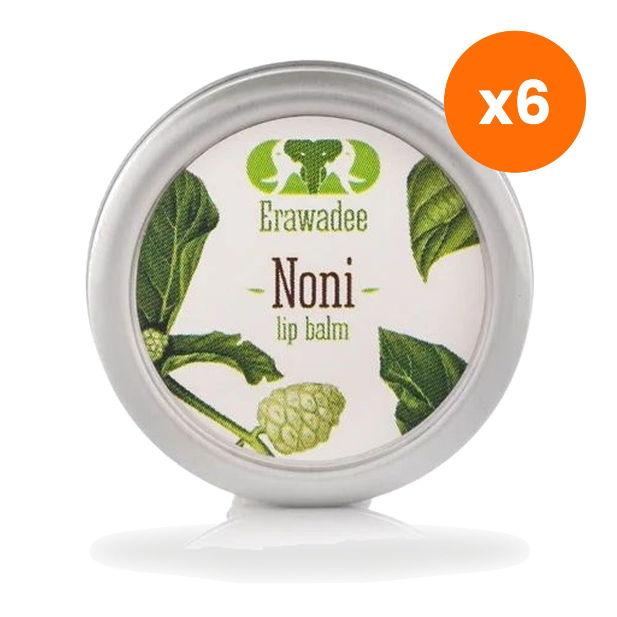 Erawadee Noni Herbal Lip Balm Moisturizing Lip for Cold Weather Protection 10 g