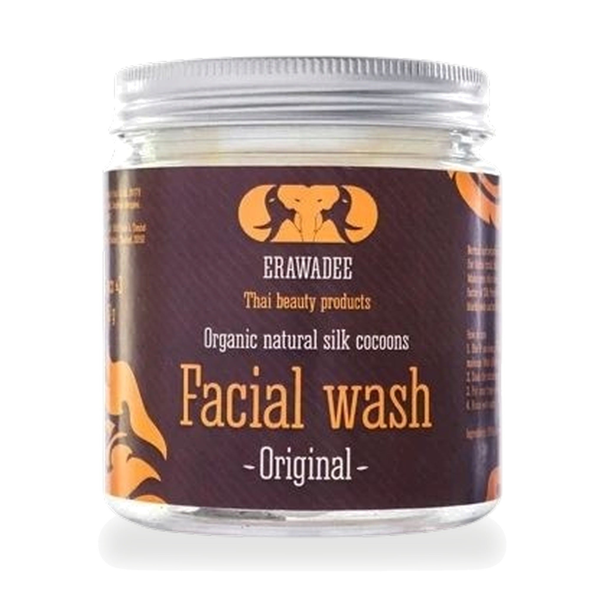 Erawadee Organic Silk Cocoon Facial Cleanser Original ‚ 40 g