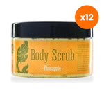 Erawadee Pineapple Body Scrub with AHA Bromelain for Radiant Skin Renewal 250 ml