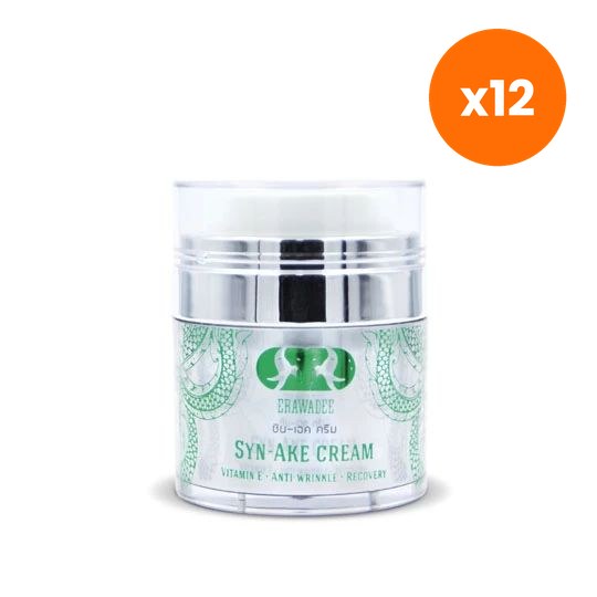 Erawadee Syn Ake Lifting Anti Wrinkle Face Cream for Youthful Radiance 25 ml