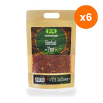 Erawadee T16 Safflower Herbal Tea Caffeine Free for Circulation Support 50 g