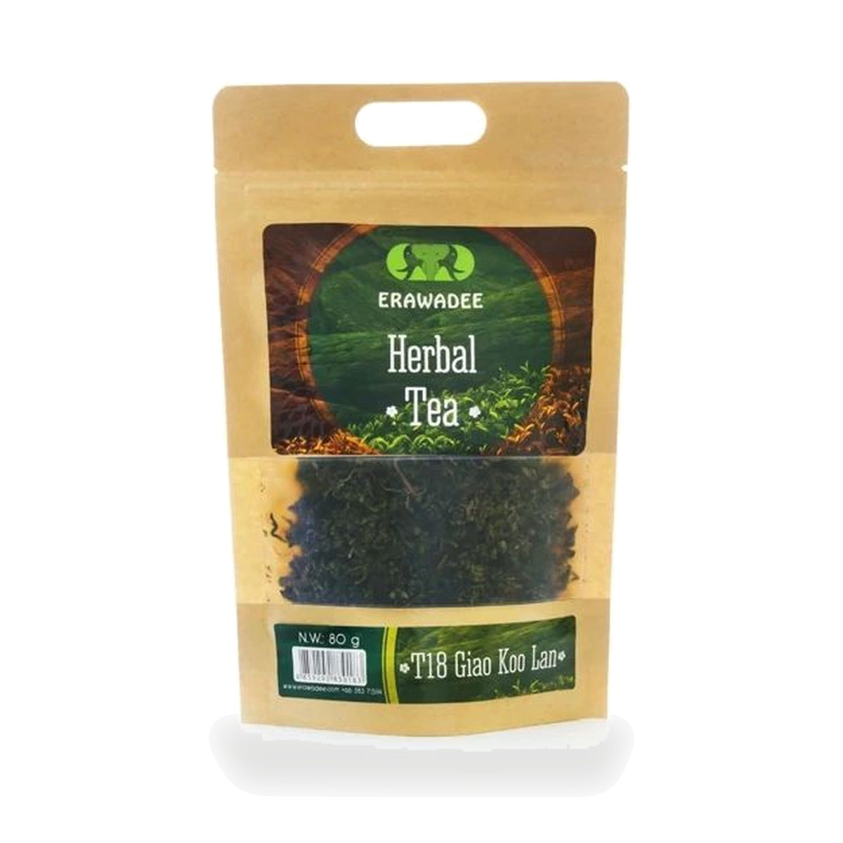 Erawadee T18 Jiaogulan Herbal Tea ‚ 80 g