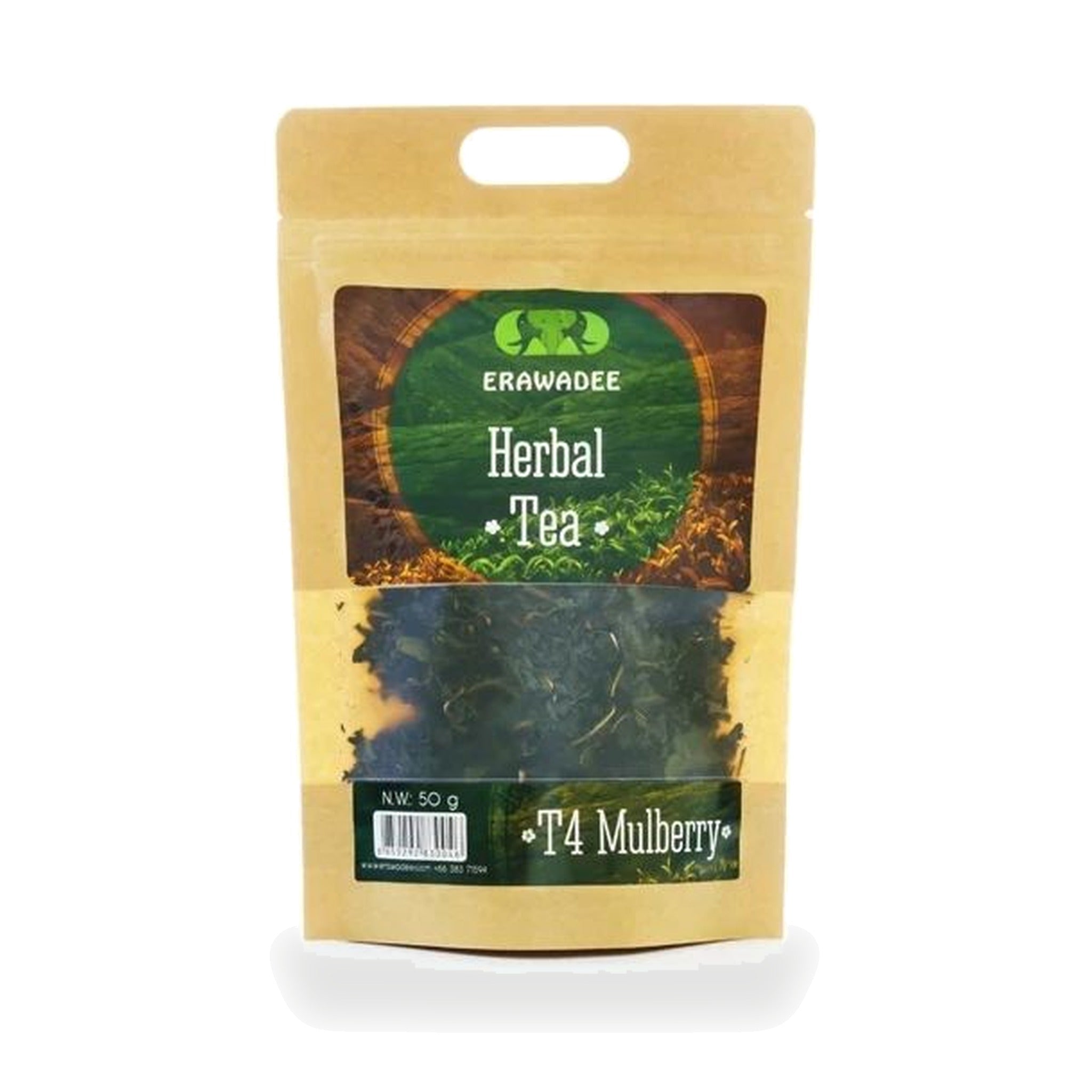 Erawadee T4 Mulberry Leaf Herbal Tea ‚ 50 g