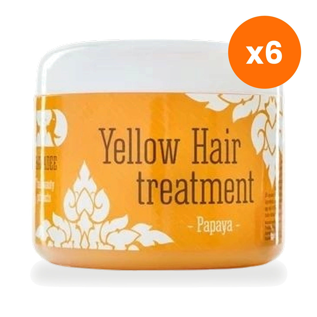 Erawadee Yellow Papaya Egg Yolk Hair Mask for Deep Hydration 300 g