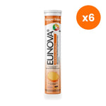 Eunova Lutein + Vitamin C Effervescent Tablets for Eye Comfort from Screens 15 Tablets
