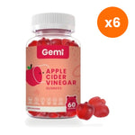 Gemi Apple Cider Vinegar Gummies with the Mother for Digestive Comfort