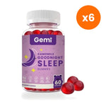 Gemi Goodnight Chamomile Gummies Blueberry Flavour for Restful Sleep