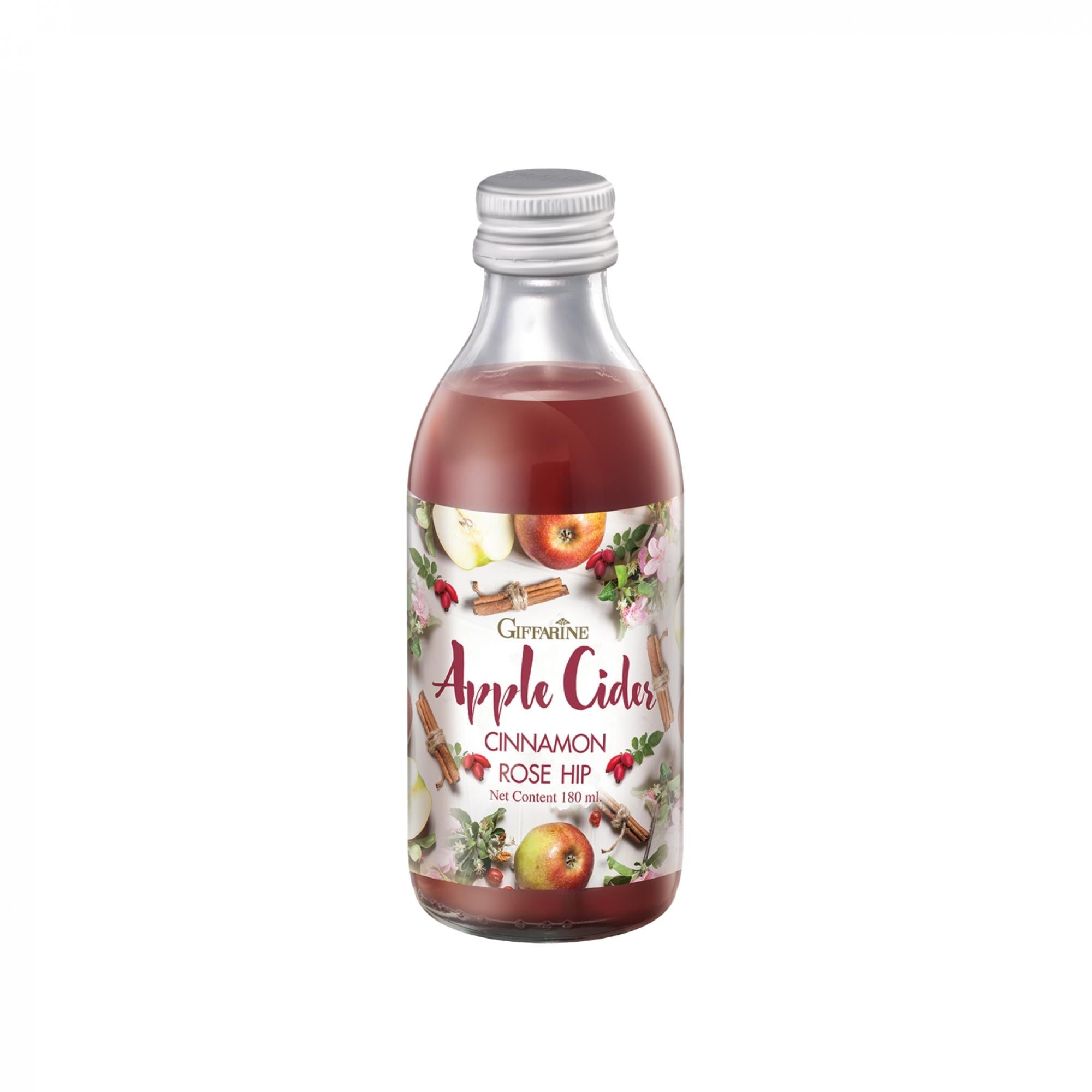 Giffarine Apple Cider, Cinnamon & Rosehip Grape Juice Drink ‚ 180 ml