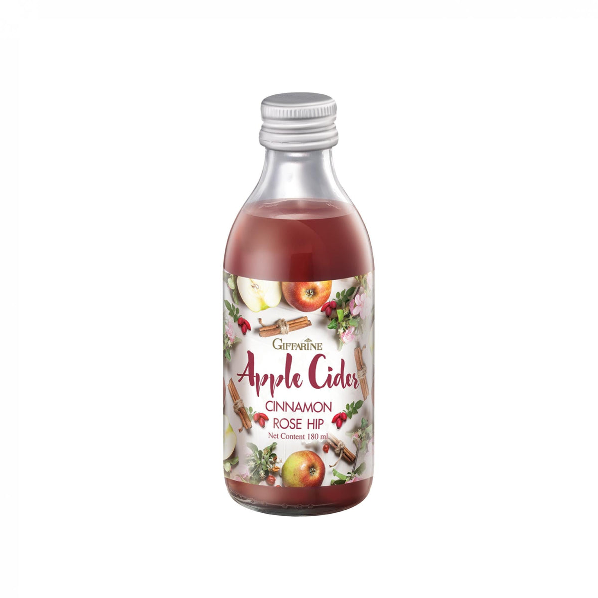 Giffarine Apple Cider, Cinnamon & Rosehip Grape Juice Drink ‚ 180 ml