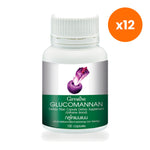 Giffarine Glucomannan Dietary Fibre 600mg for Digestive Regularity 100 Capsules