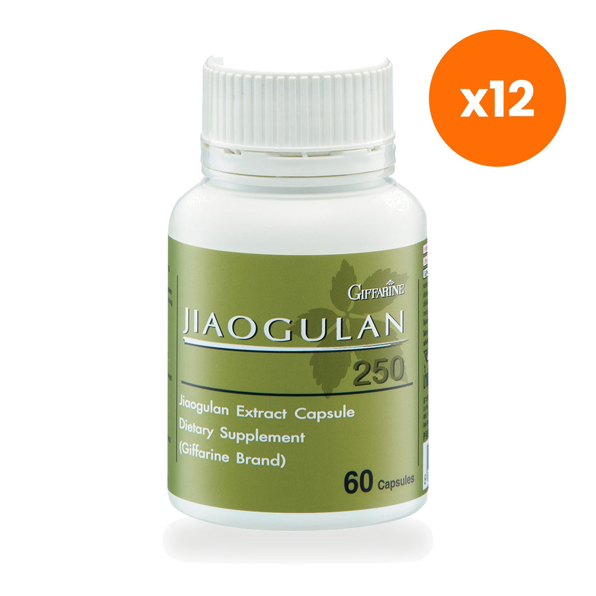 Giffarine Jiaogulan 250 Extract Capsules 250mg for Everyday Wellness 60 Capsules