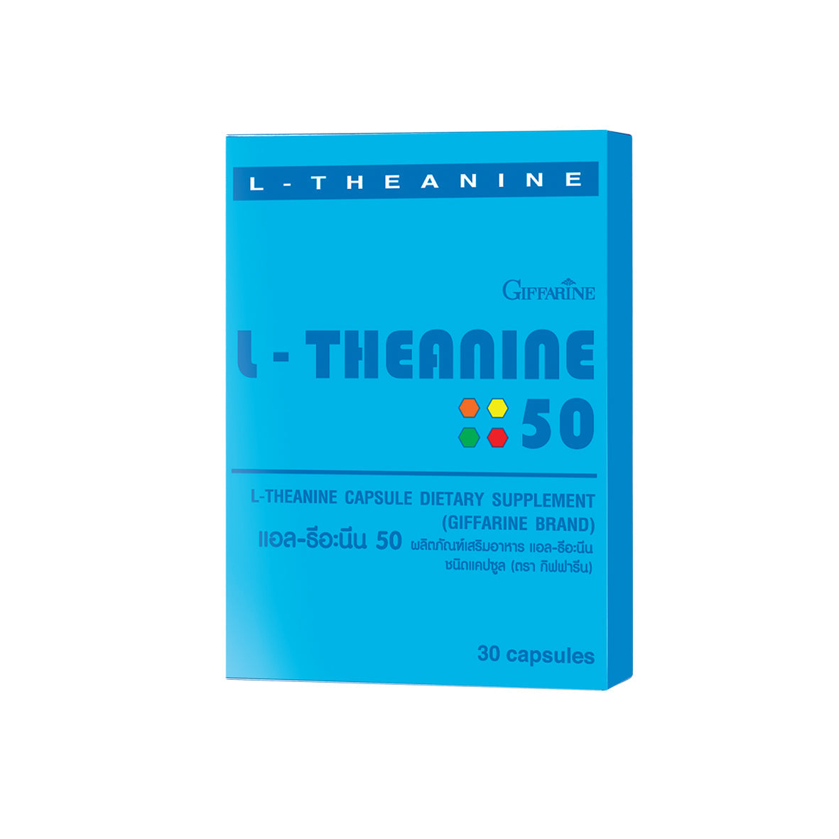 Giffarine L-Theanine Capsules 50mg ‚ 30 Capsules