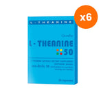 Giffarine L Theanine Capsules 50mg Relaxation for Restful Calm 30 Capsules