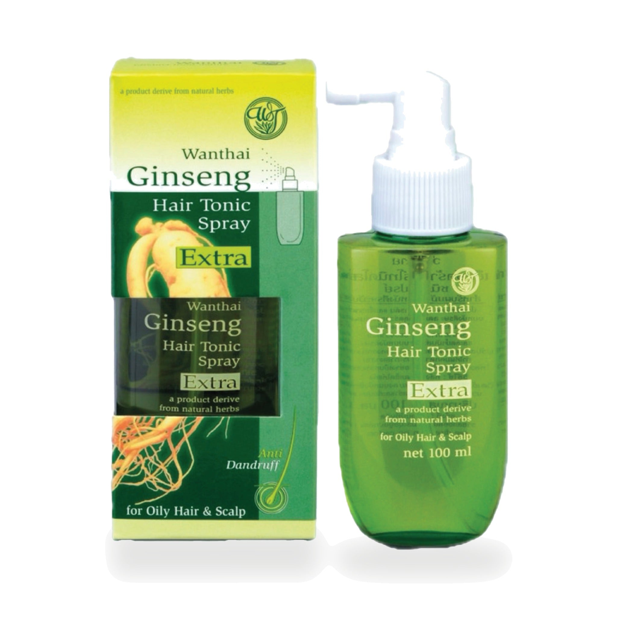 Ginseng Herbal Hair Tonic for Oily Scalp ‚ 100 ml