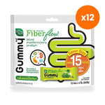 Handy Herb Fiber Flow Green Apple Gummies for Digestive Regularity 180 g