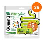 Handy Herb Fiber Flow Green Apple Gummies for Digestive Regularity 180 g