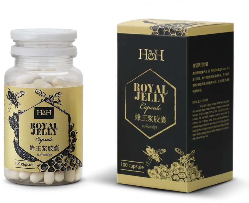 Herb & Health Gallery Royal Jelly Capsules ‚ 100 Capsules