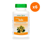 Herbal One Khilek Siamese Cassia Capsules 225mg for Restful Sleep 100 Capsules