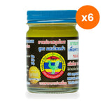 Hong Thai Herbal Balm Black Plai Zingiber Ottensii for Traditional Massage 50 g
