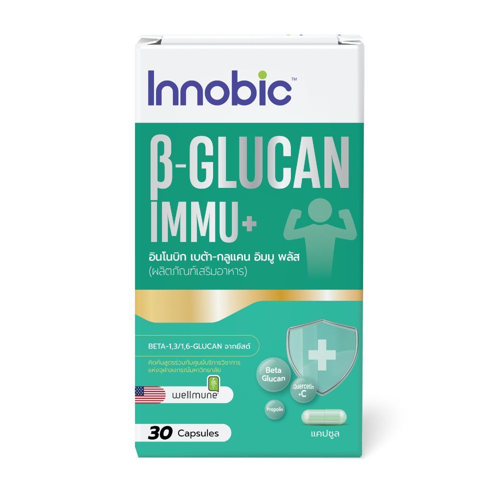 Innobic Beta-Glucan Immu+ Capsules ‚ 30 Capsules