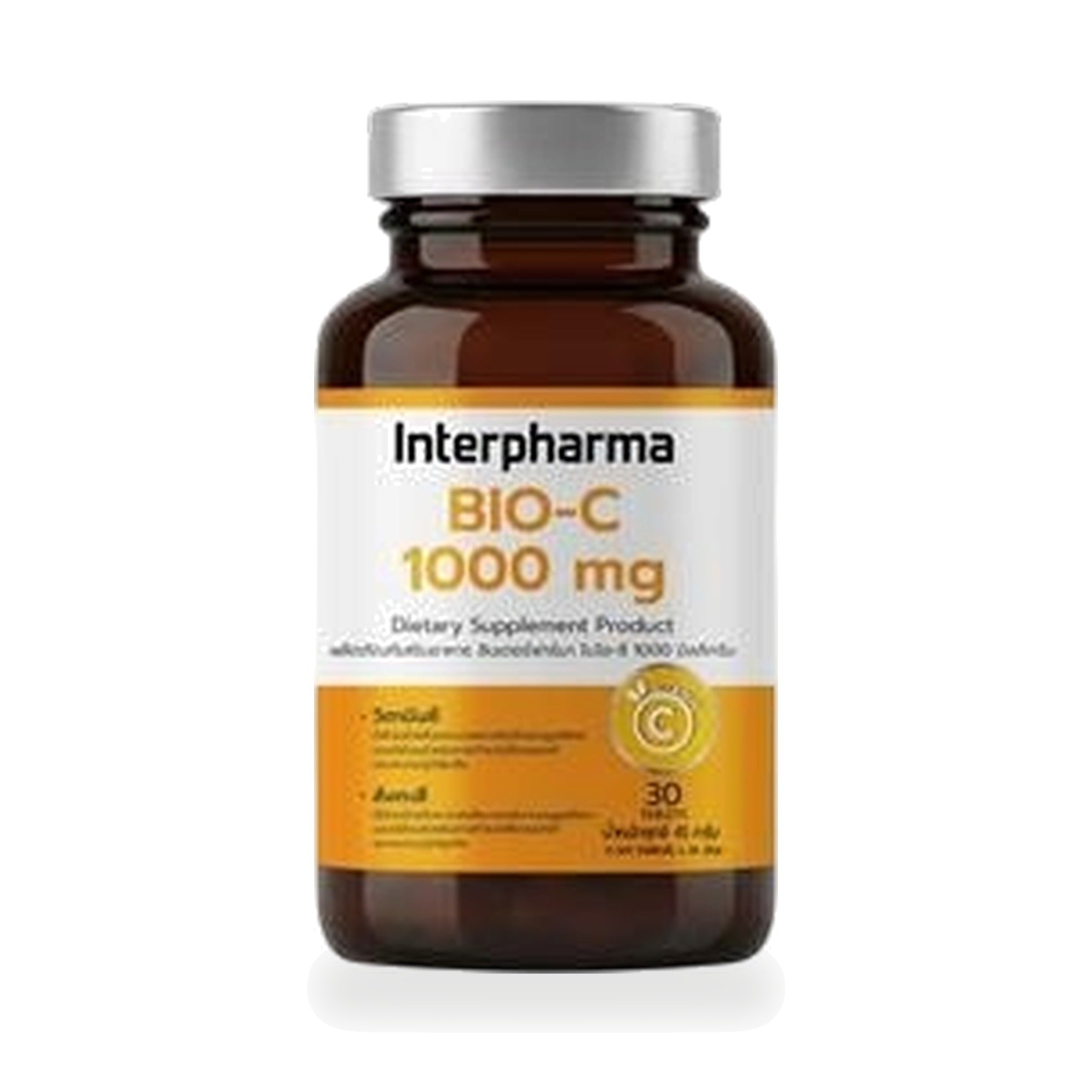 Interpharma Bio-C Vitamin C Tablets 1,000mg ‚ 30 Tablets
