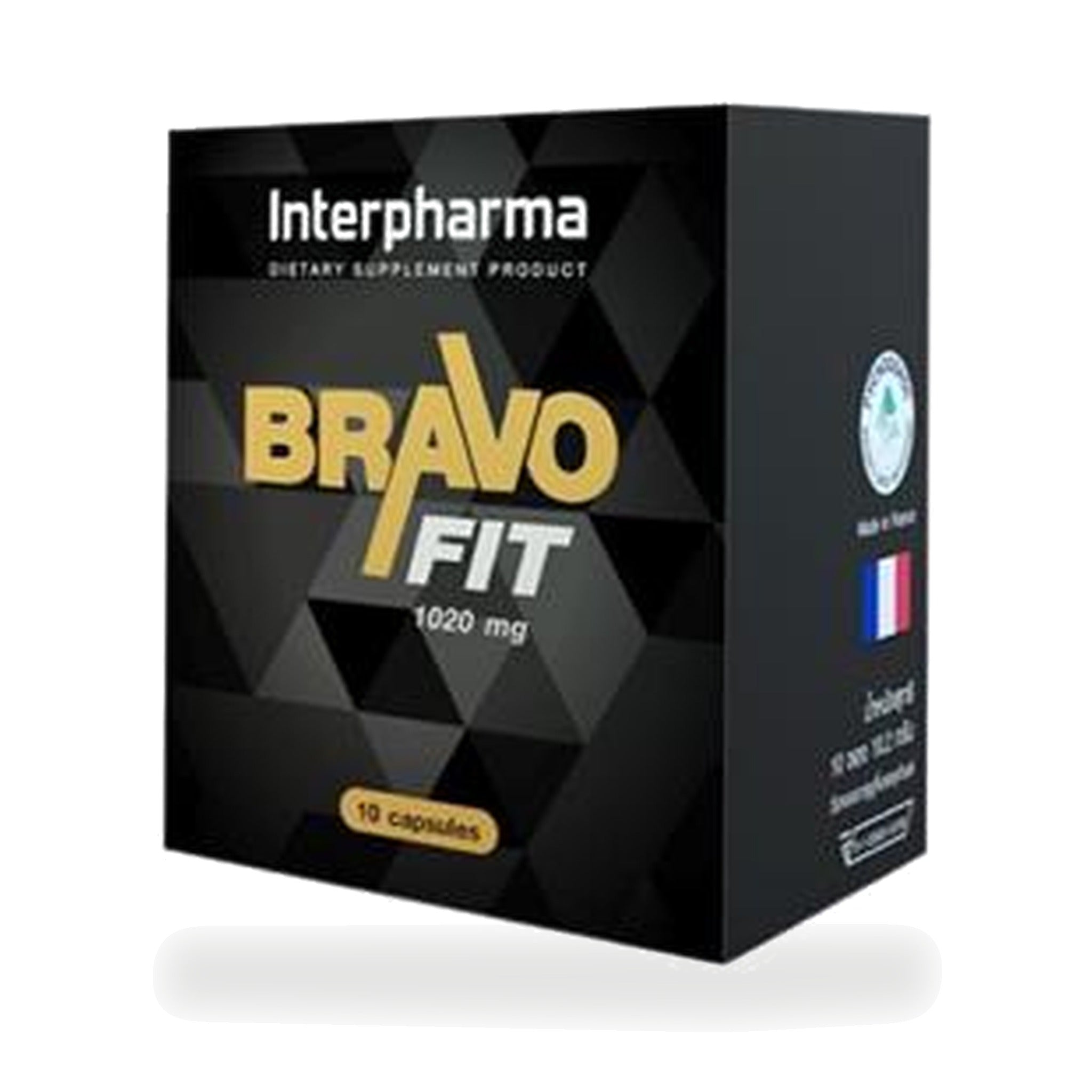 Interpharma Bravo FIT Men's Formula Capsules ‚ 10 Capsules
