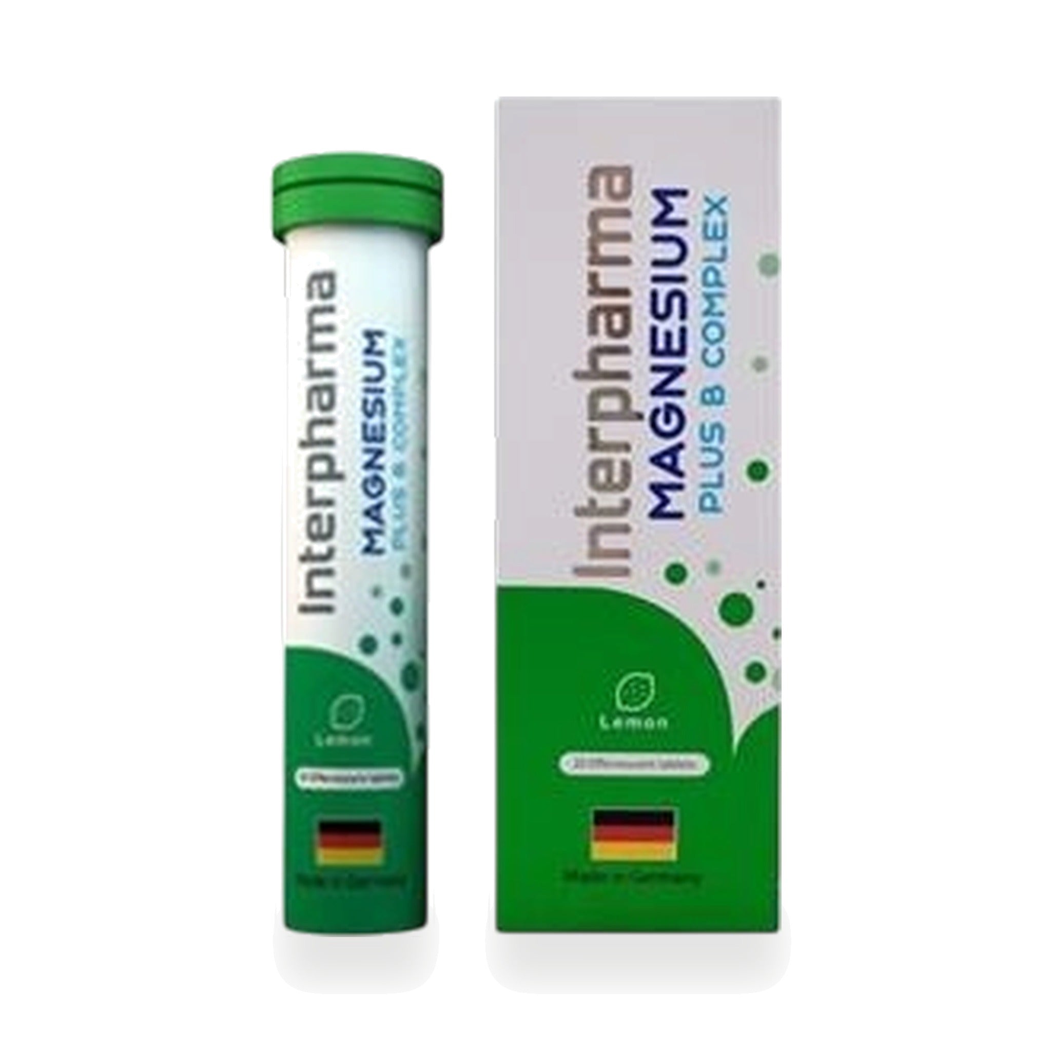 Interpharma Magnesium Plus B Complex Effervescent Tablets ‚ 20 Tablets