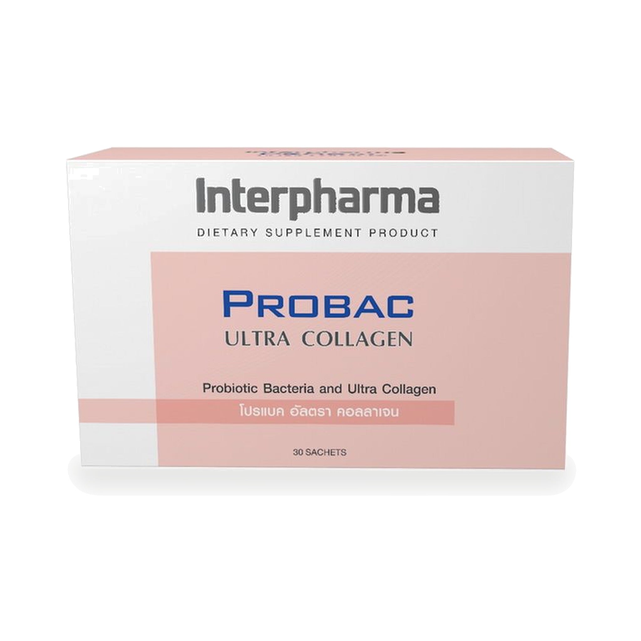 Interpharma Probac Ultra Collagen Synbiotic Sachets ‚ 30 Sachets