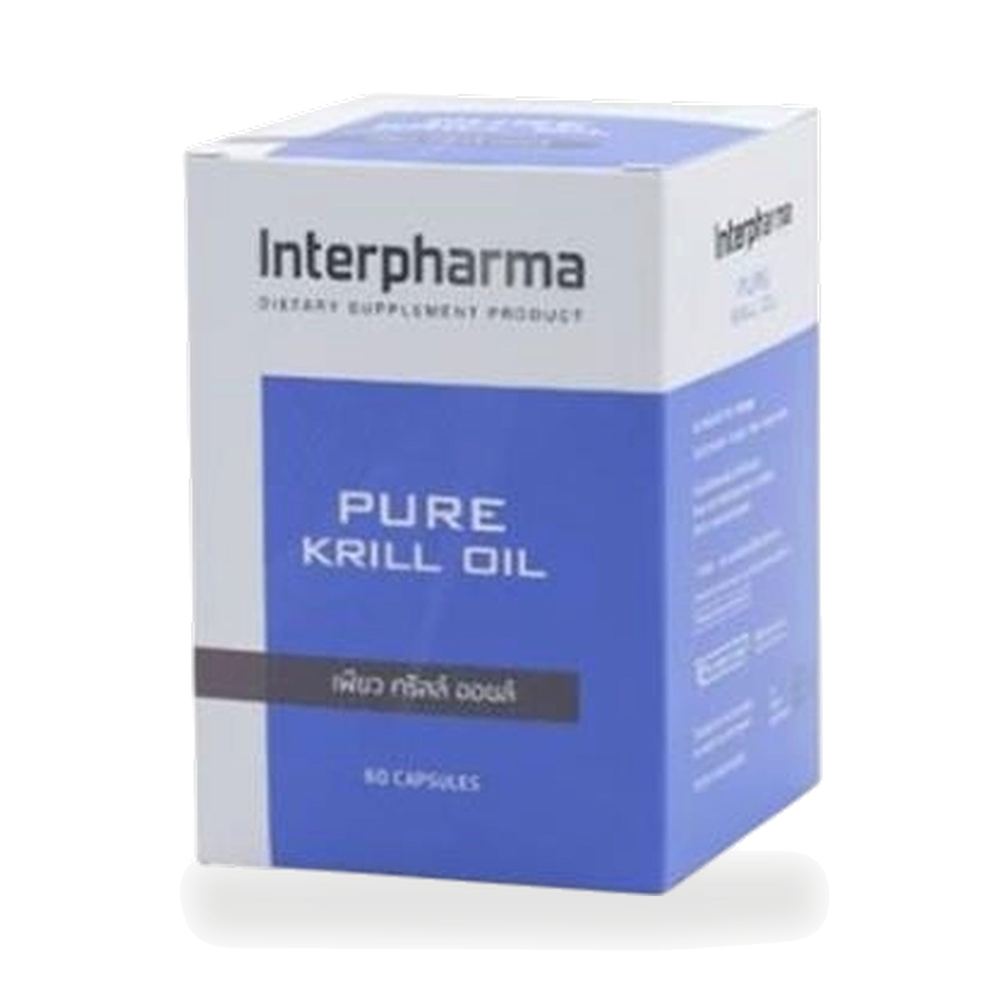 Interpharma Pure Krill Oil Omega-3 Capsules ‚ 60 Capsules