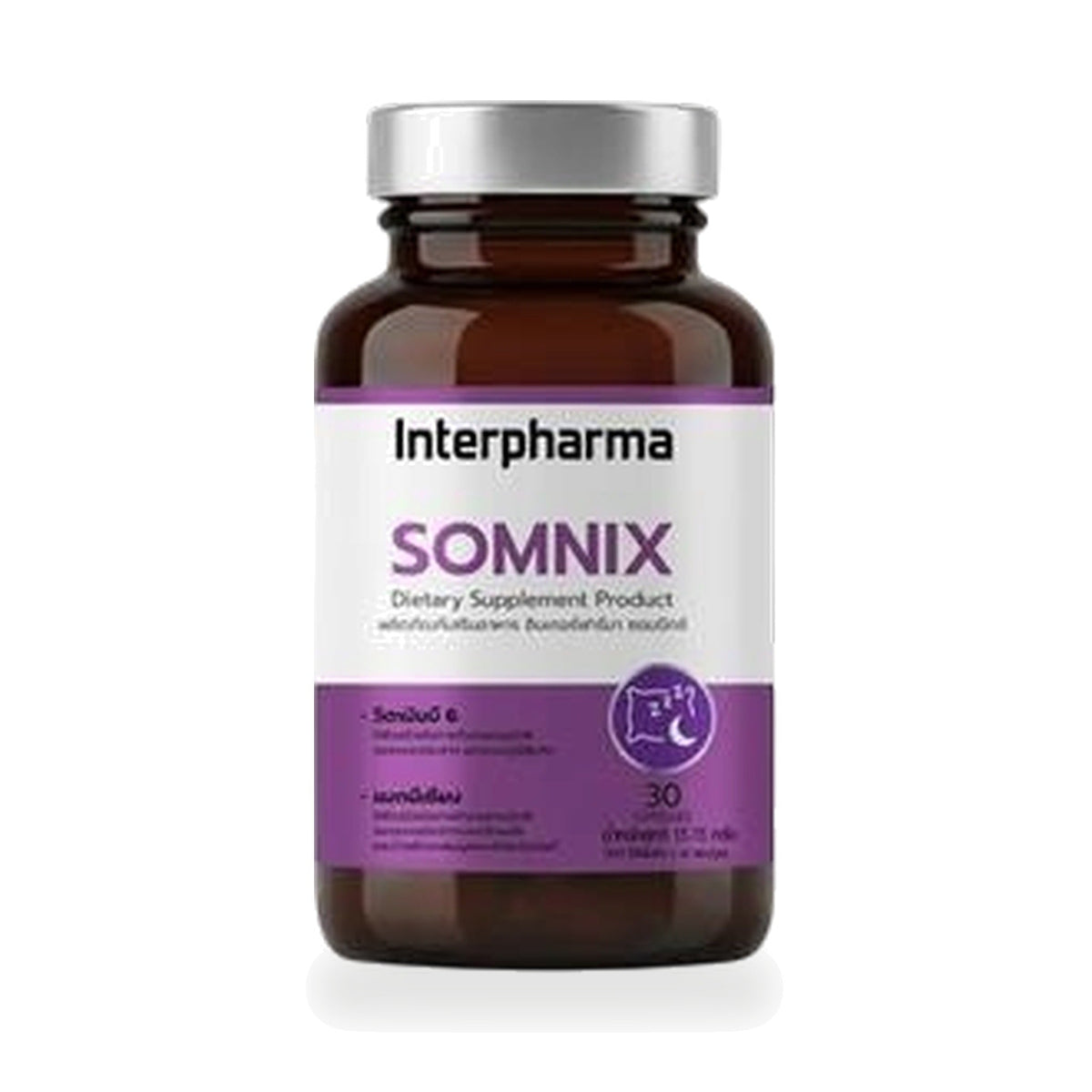 Interpharma Somnix Sleep Support Capsules ‚ 30 Capsules