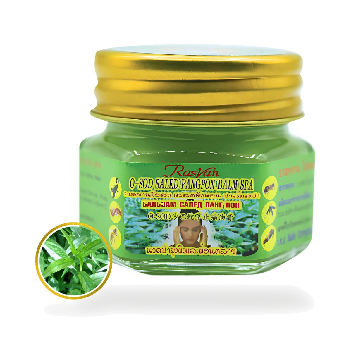 ISME Rasyan Osot Spa Balm with Clinacanthus nutans ‚ 15 g