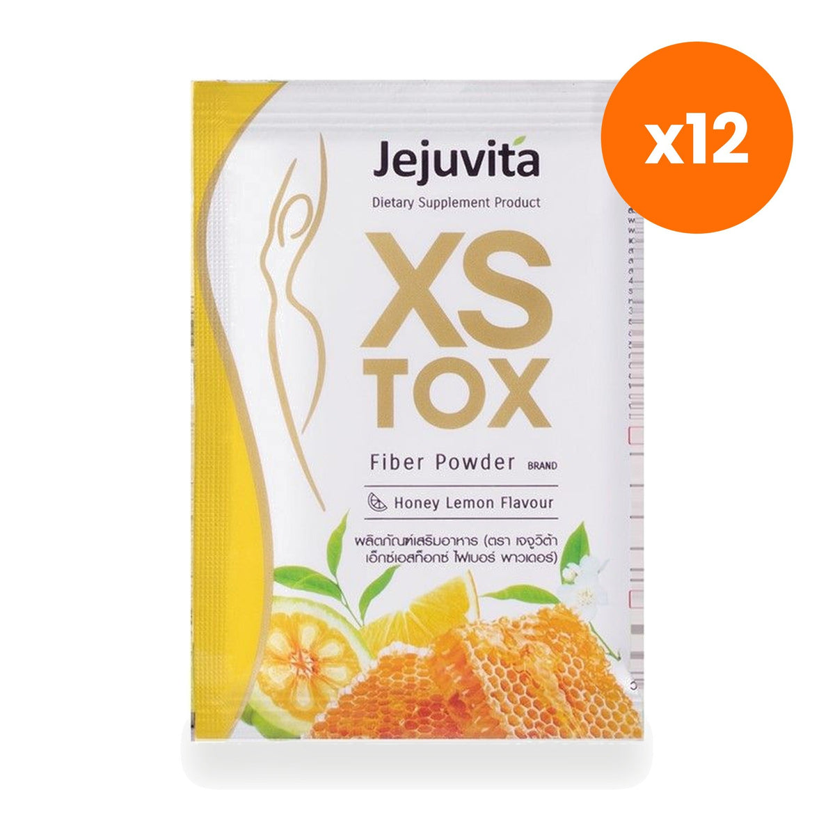 Jejuvita XS Tox Fiber Drink Powder Sachet for Digestive Comfort 15 g