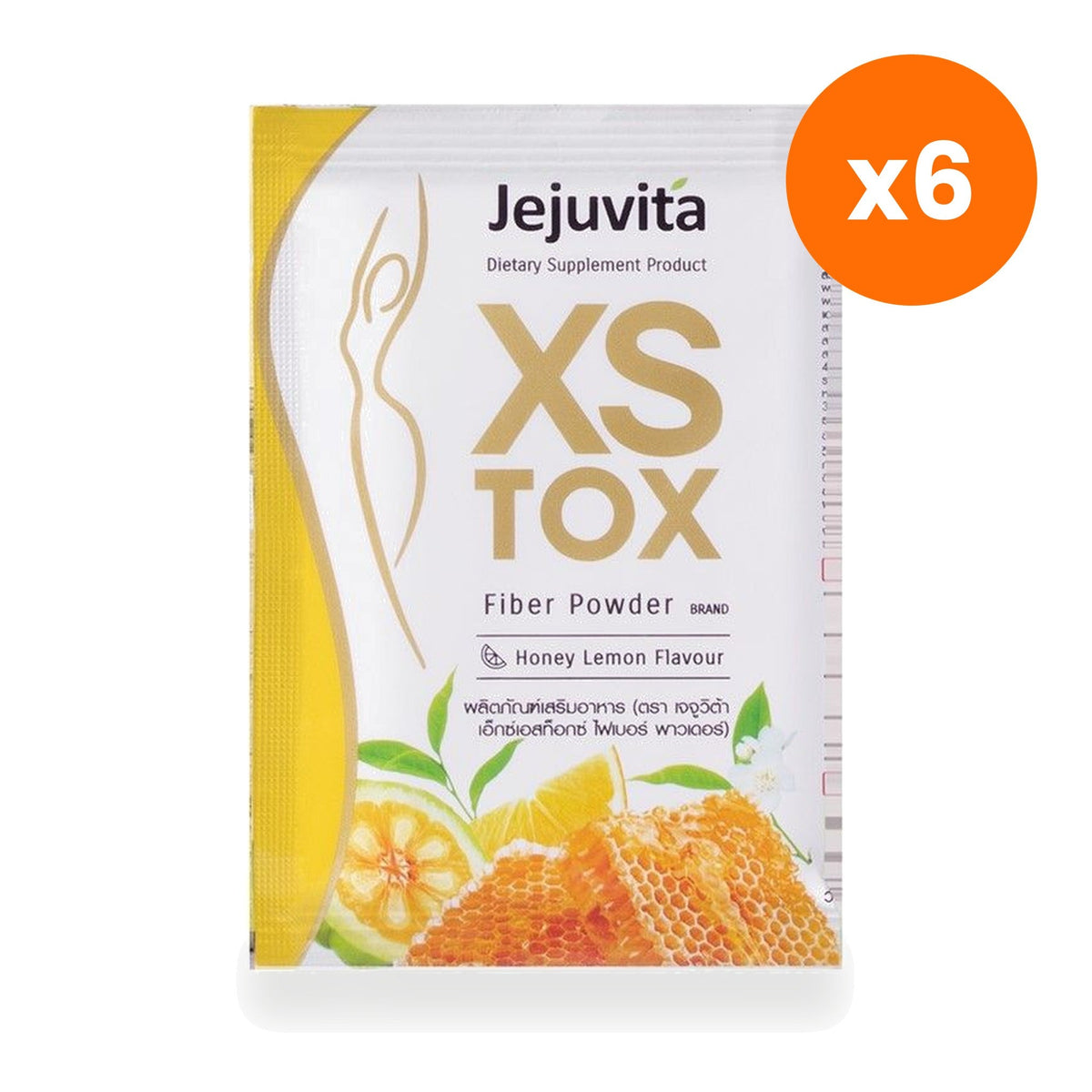 Jejuvita XS Tox Fiber Drink Powder Sachet for Digestive Comfort 15 g