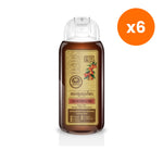Khaokho Talaypu Herbal Shampoo Soap Nut Original Formula for Hair Care 200 ml – 6 pack bundle