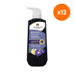 Khaokho Talaypu Organic Butterfly Pea Henna Shampoo for Scalp and Hair Care 450 ml – 12 pack bundle