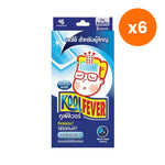 Kool Fever Cooling Gel Patch for Cooling Comfort 6 Sheets – 6 pack bundle