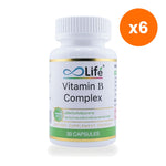 Life Vitamin B Complex Capsules for Everyday Energy Support 30 Capsules
