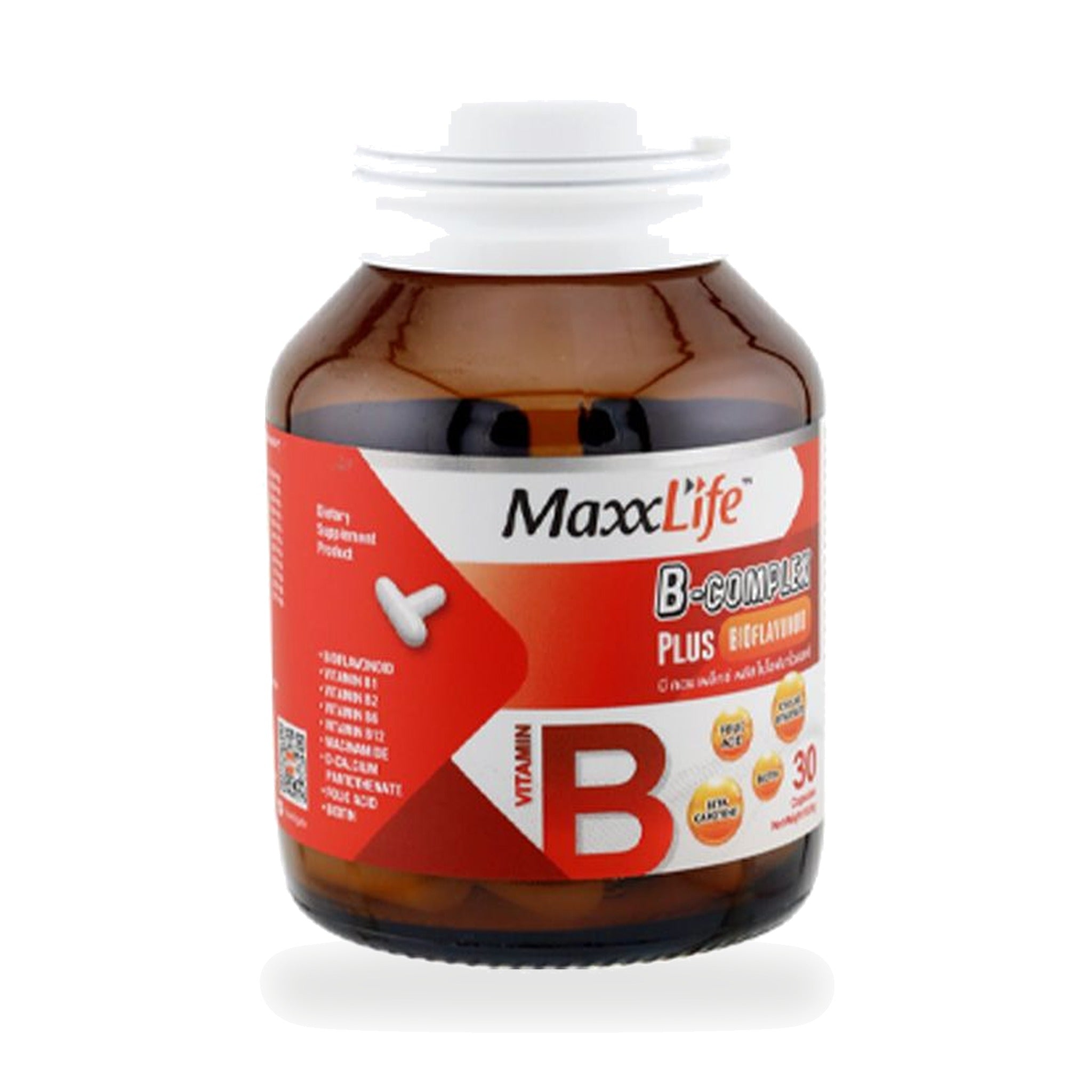 Maxxlife B Complex Plus Capsules ‚ 30 Capsules