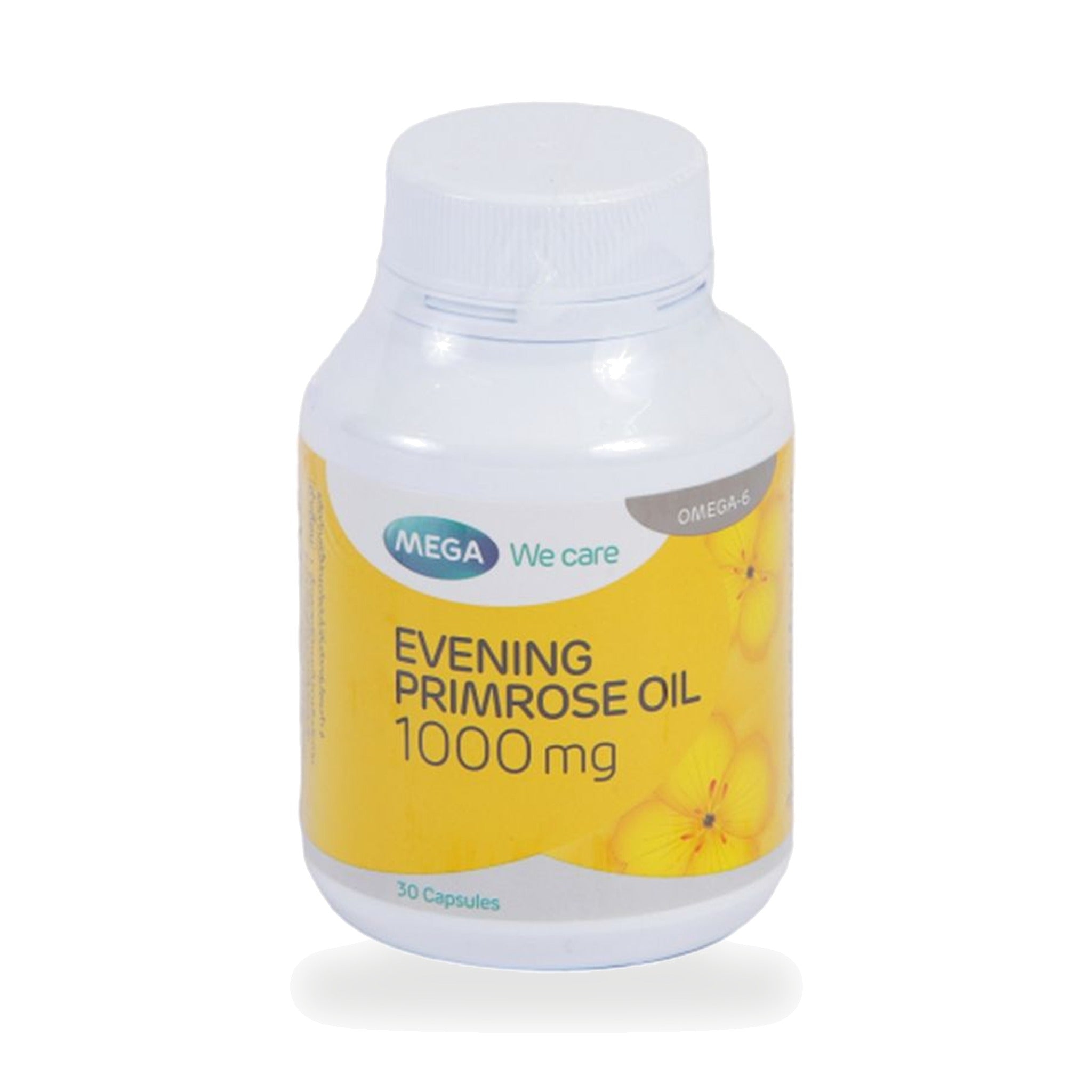 Mega We Care Evening Primrose Oil Softgels 1,000mg ‚ 30 Softgels