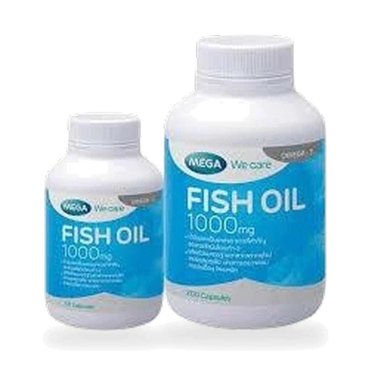 Mega We Care Fish Oil Capsules 1,000mg ‚ 230 Capsules