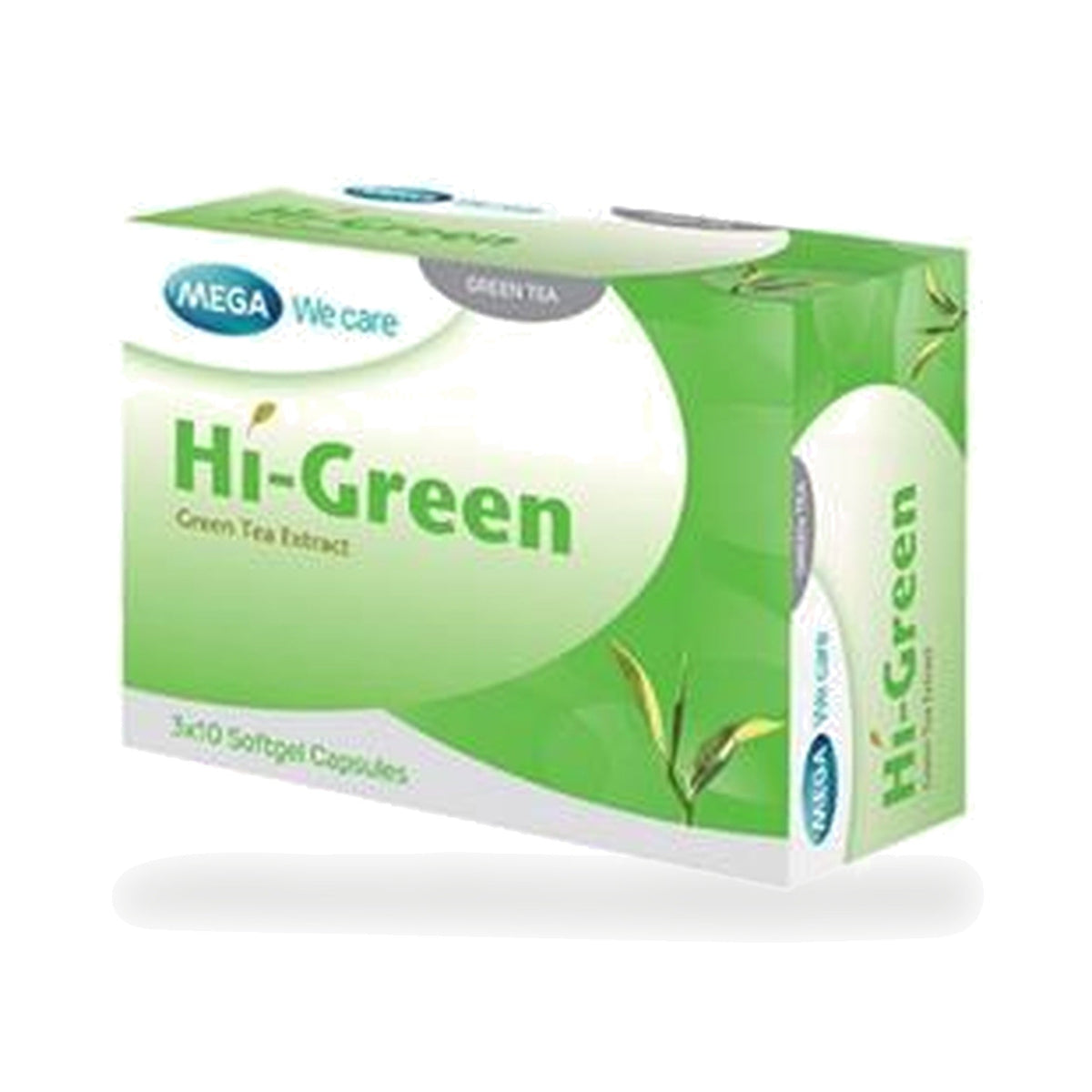 Mega We Care Hi-Green Green Tea Extract Capsules