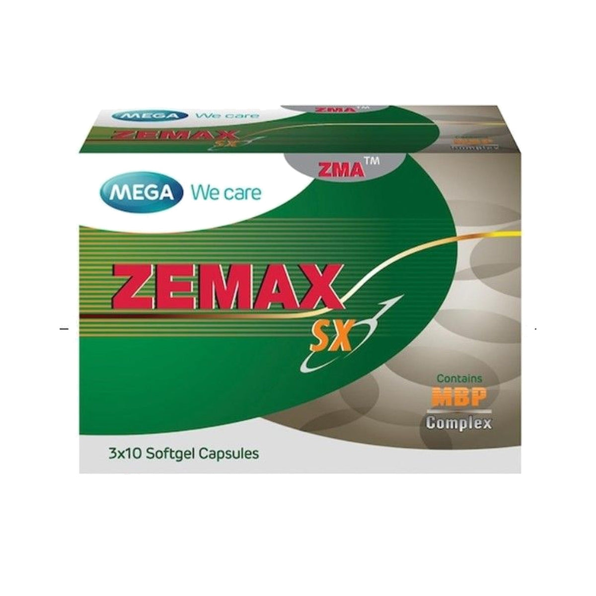 Mega We Care Zemax SX MBP Complex Capsules ‚ 30 Capsules