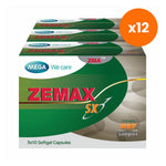 Mega We Zemax SX ZMA L Carnitine Capsules Men's for Muscle and Stamina Support 90 Capsules