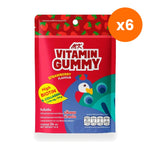 MK Strawberry Vitamin Gummies Biotin Collagen for Hair and Skin Health 24 g