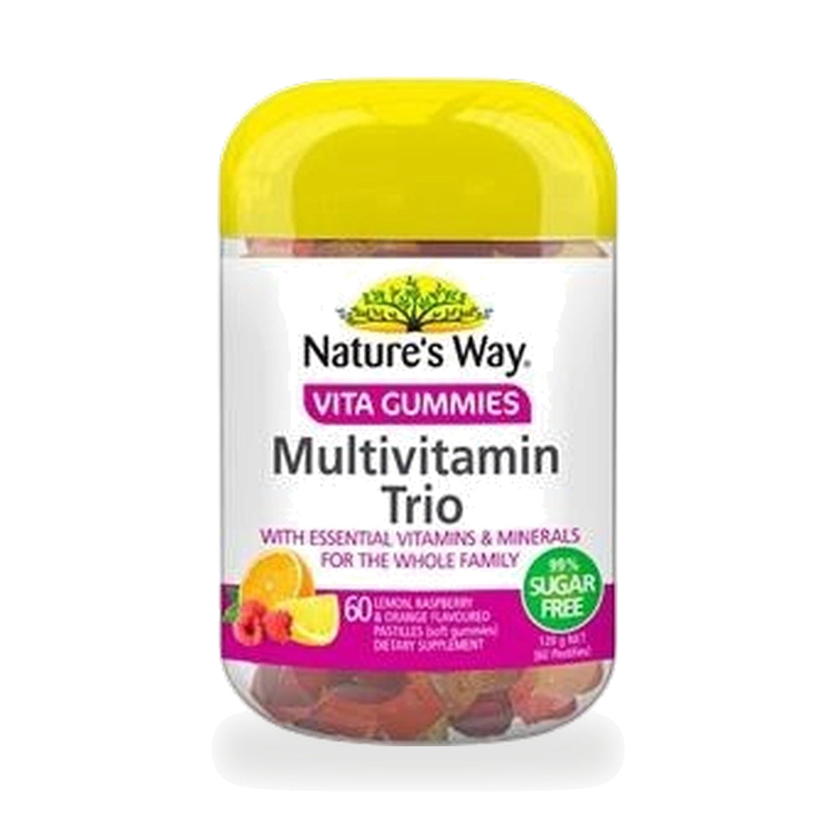 Nature's Way Vita Gummies Multivitamin Trio Sugar Free ‚ 60 Gummies