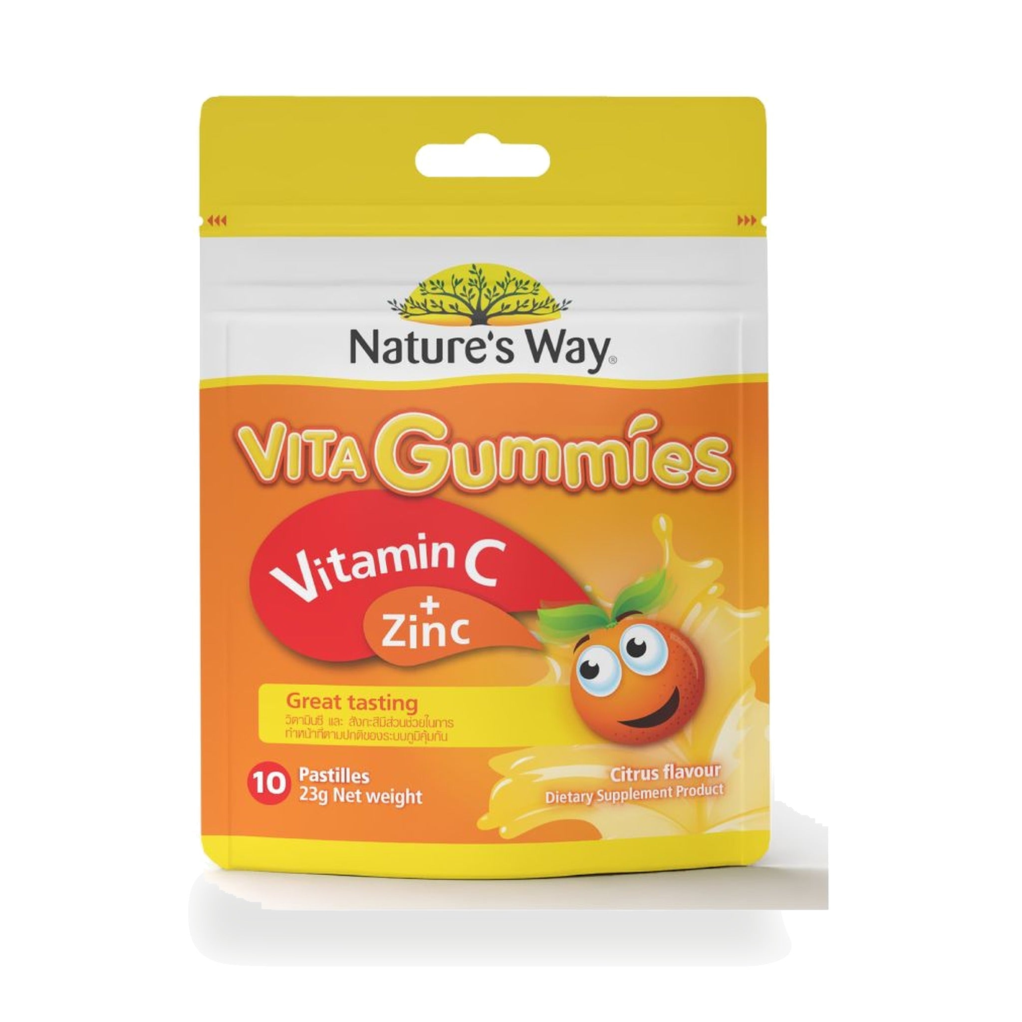 Nature's Way Vita Gummies Vitamin C + Zinc ‚ 23 g Sachet