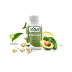 Nola Cold-Pressed Avocado Oil Vegan Capsules ‚ 60 Capsules